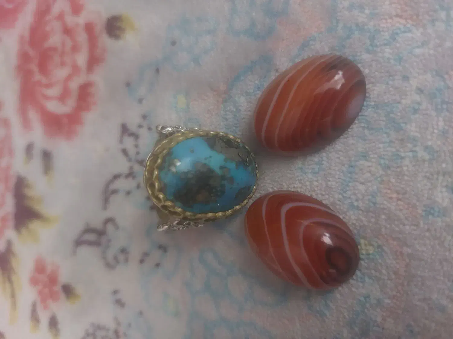 سنگ وانگشتر فیروزه|جواهرات|اسدآباد, |دیوار