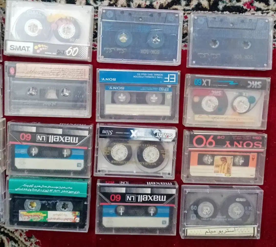 نوار کاست موسیقی و جا نواری|فیلم و موسیقی|لار, |دیوار