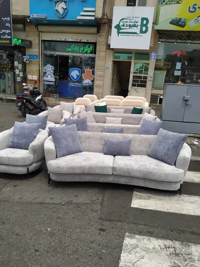 مبل راحتی مینیمال مدرن آماده تحویل مدل رویال|مبلمان خانگی و میز عسلی|تهران, خاک سفید|دیوار