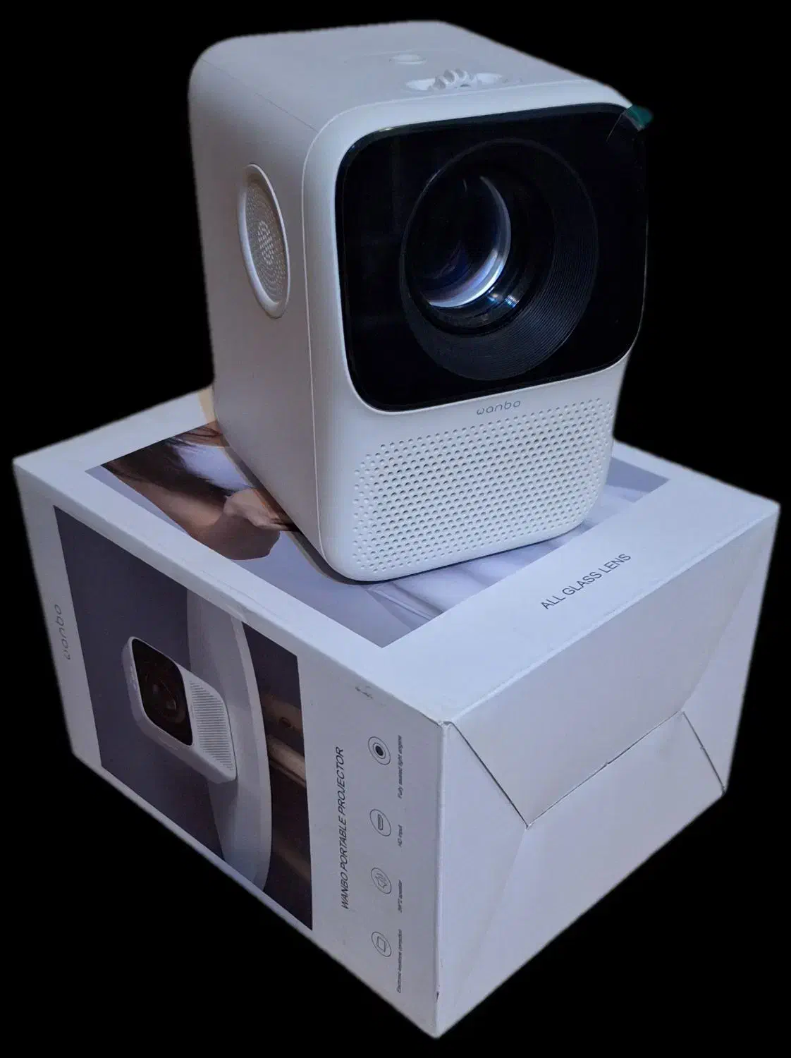 پروژکتور wanbo t2 max|تلویزیون و پروژکتور|شیراز, چوگیاه|دیوار