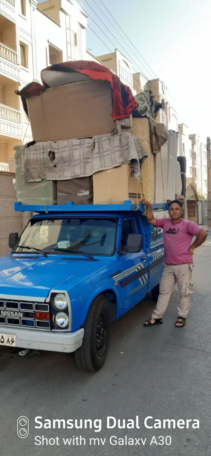 حمل اثاثیه منزل پارسا با ماشین کارگر باضمانت|خدمات حمل و نقل|سمنان, |دیوار