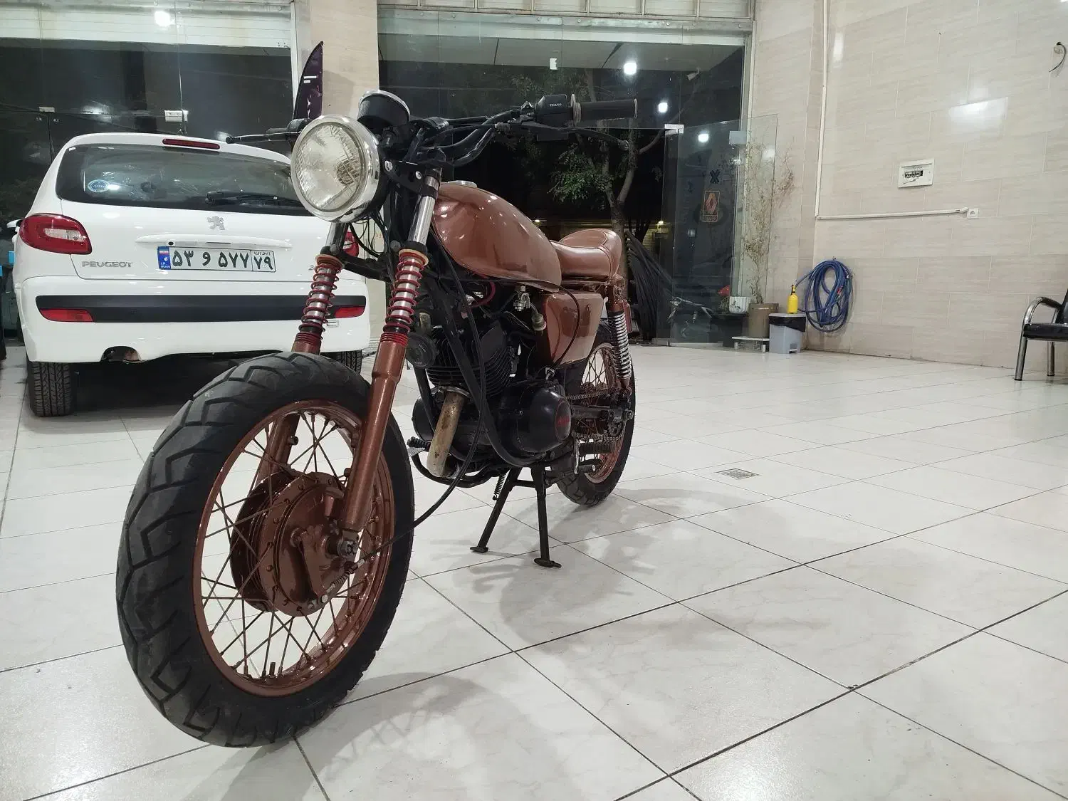 موتور کاستوم یاماها آرس125|موتورسیکلت|قزوین, |دیوار