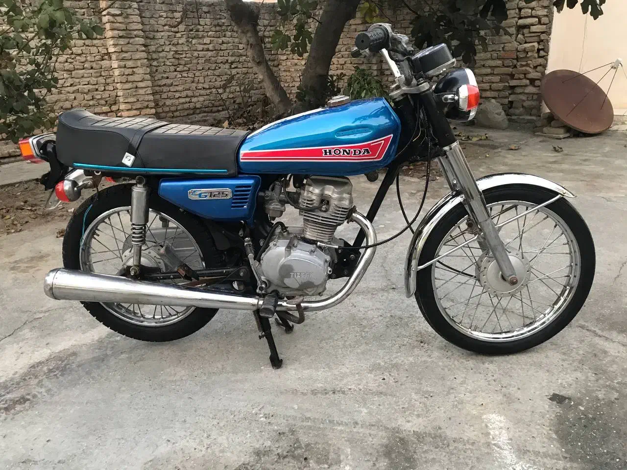 موتور ۱۲۵ مزایده تمیز|موتورسیکلت|گمیشان, |دیوار