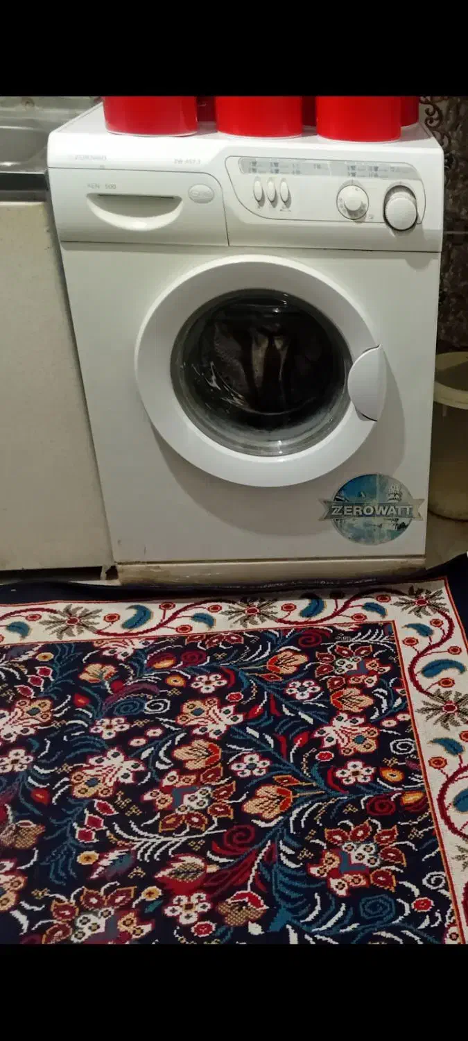 ماشین لباسشویی اتوماتیک زیرووات ایتالیایی|ماشین لباسشویی و خشک‌کن لباس|پیر سلیمان, |دیوار