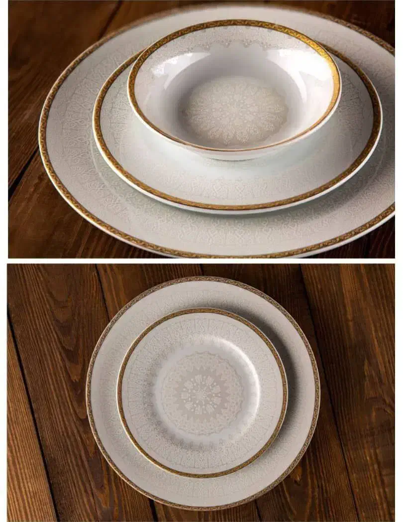 سرویس چینی مقصود ۲۴ نفره|ظروف سرو و پذیرایی|قروه, |دیوار