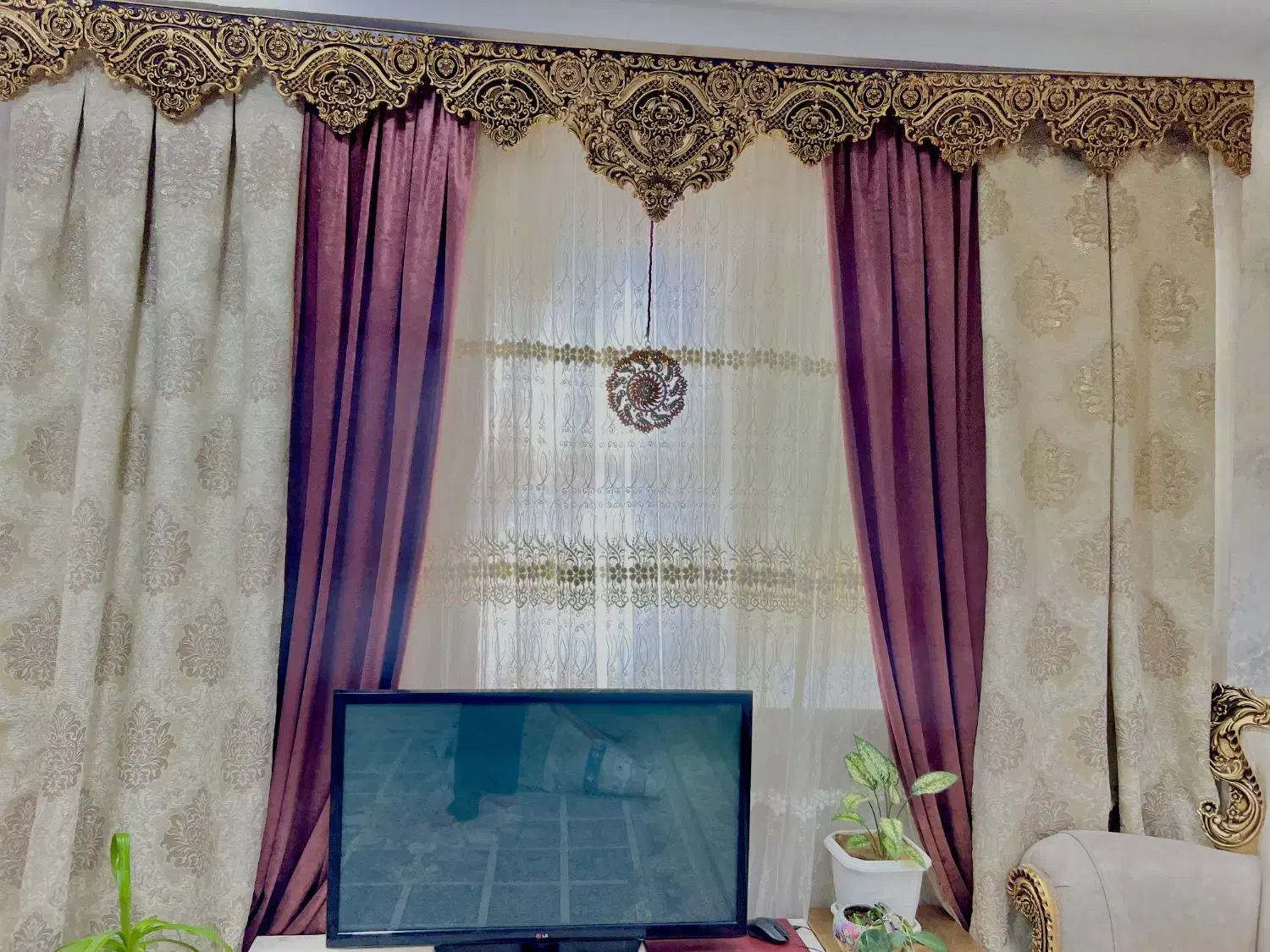 ۹۶۷۸۵۵|پرده، رانر، رومیزی|داراب, |دیوار