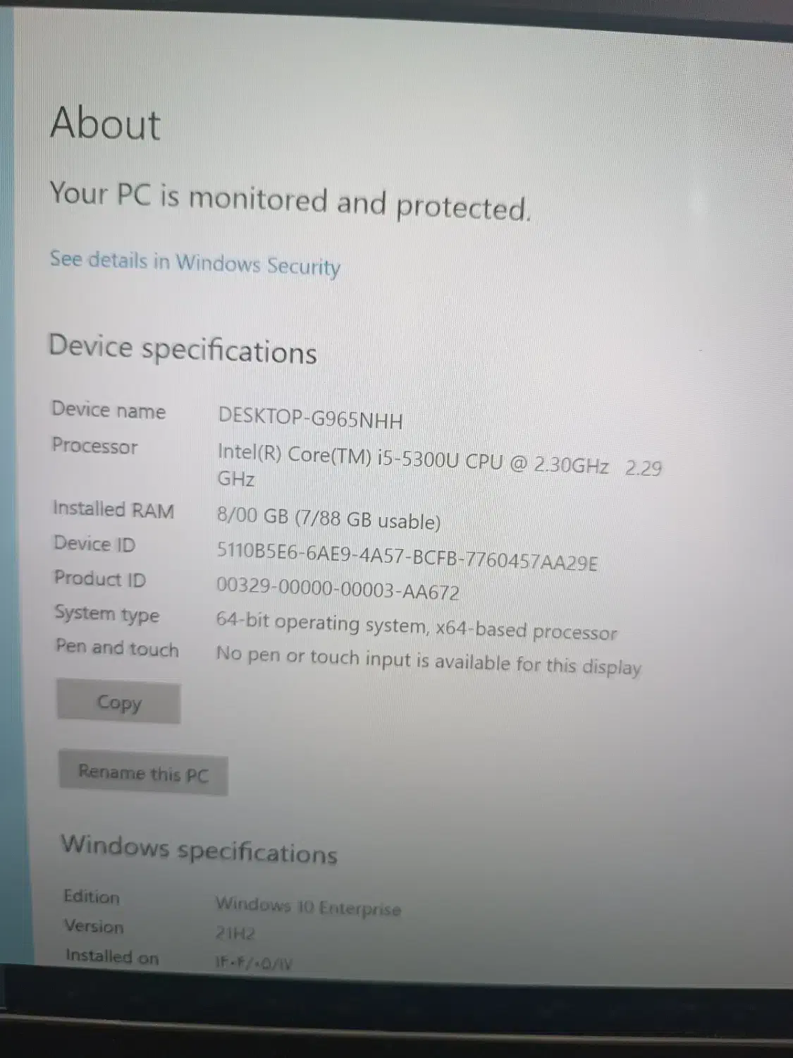 لپ تاپ دل 5450|رایانه همراه|اهواز, زیتون کارمندی|دیوار
