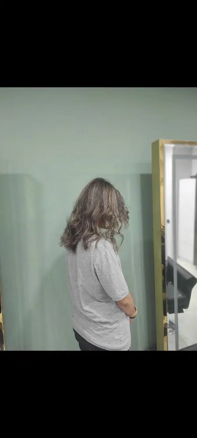 رنگ مو زیبا|خدمات آرایشگری و زیبایی|دهدشت, |دیوار