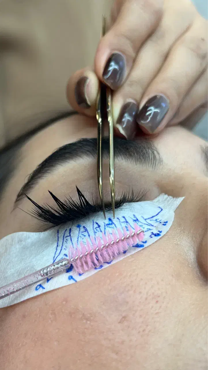 آموزش و خدمات اکستنشن مژه ولیفت و لمینت مژه و ابرو|خدمات آرایشگری و زیبایی|مشهد, تربیت (صدف)|دیوار