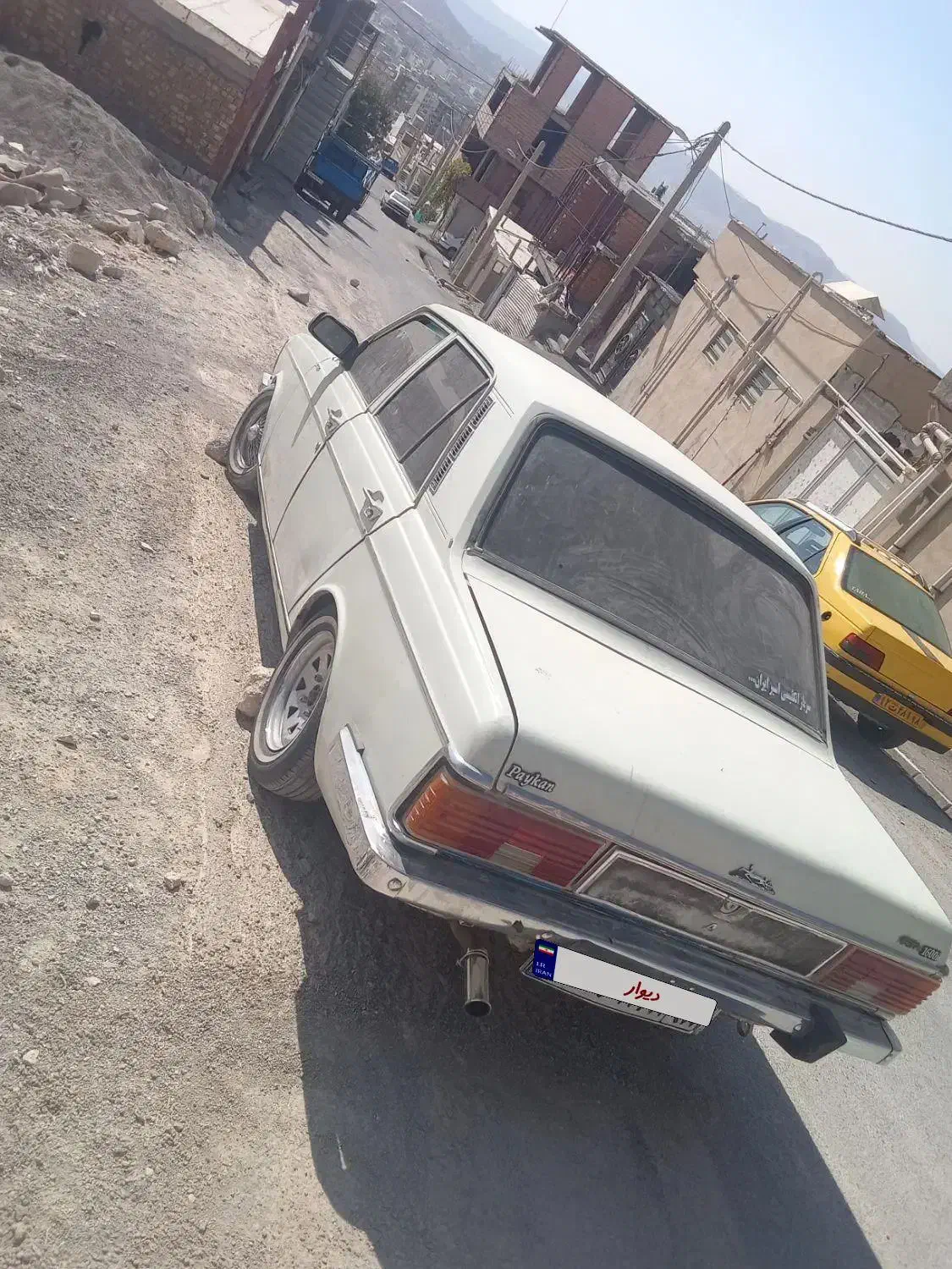 پیکان بدون رنگ شاسی پلم|خودرو سواری و وانت|ایلام, |دیوار