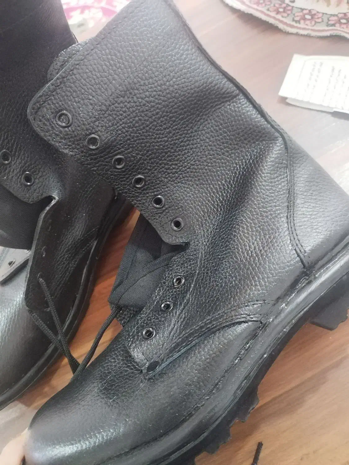 پوتین سربازی|کیف، کفش، کمربند|گرگان, |دیوار