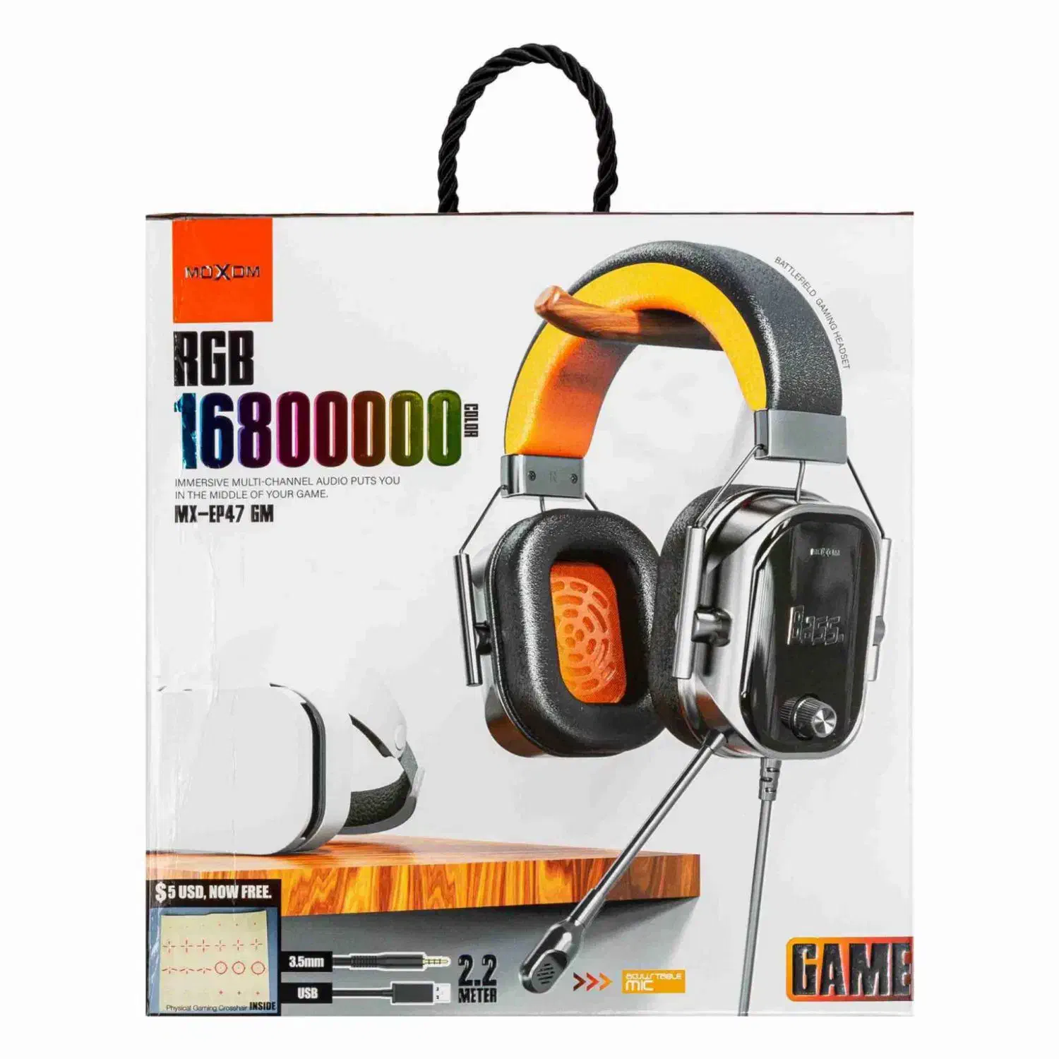 هدفون گیمینگ MOXOM اصلی|لوازم جانبی موبایل و تبلت|بندر گناوه, |دیوار