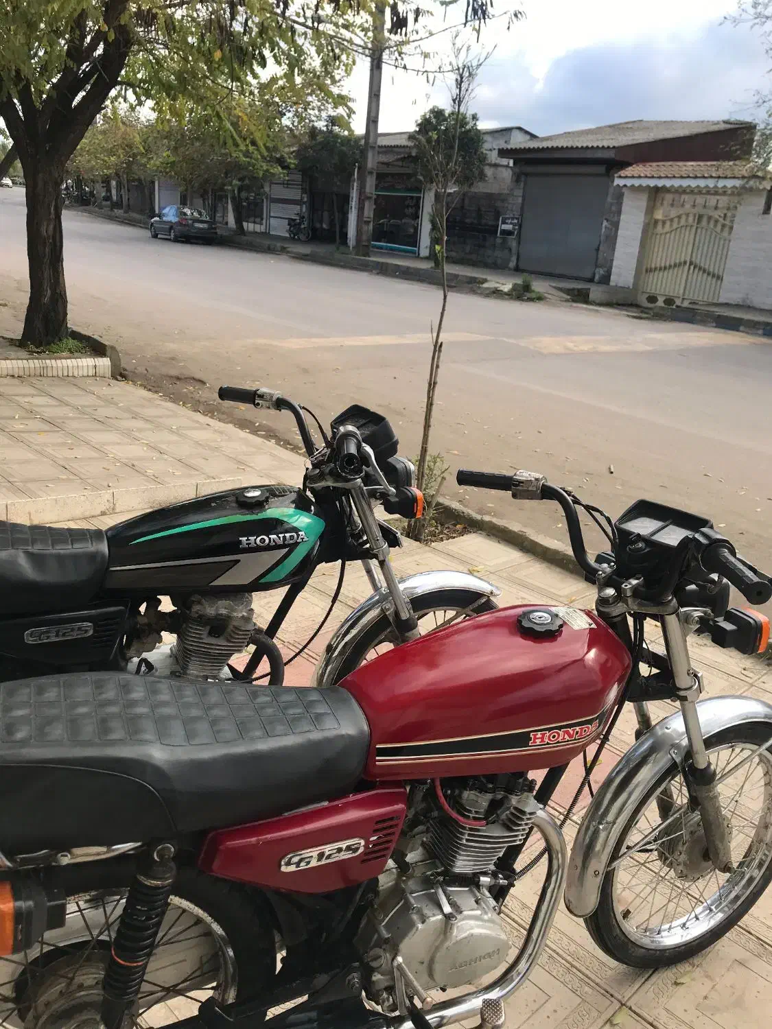 موتور هندا 125 مزایده|موتورسیکلت|کیاشهر, |دیوار