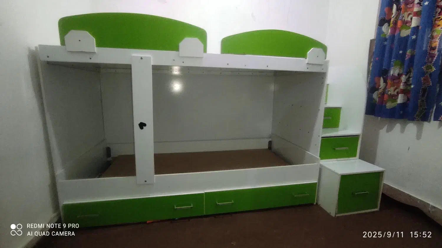 تخت دو طبقه کامل دست ساز ام دی اف|تخت و سرویس خواب|بندر ماهشهر, |دیوار