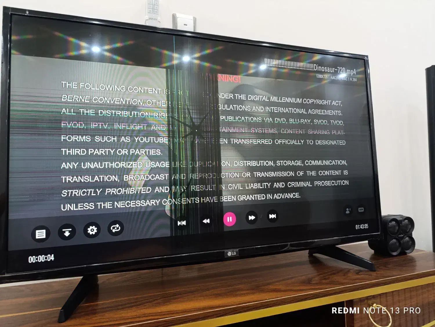 ال سی دی ۴۳اینچ|تلویزیون و پروژکتور|کرج, خرمدشت|دیوار