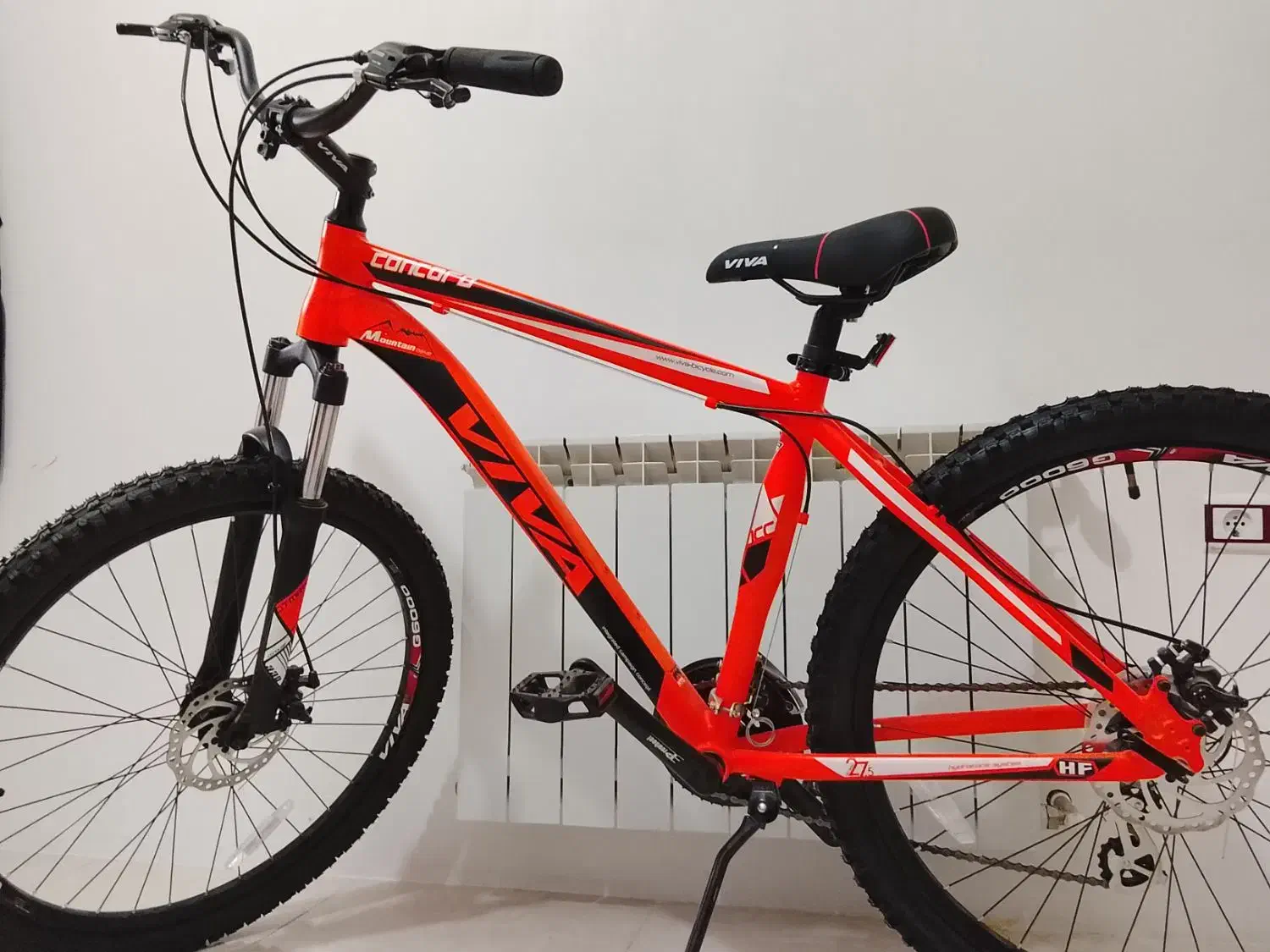 دوچرخه ویوا سایز27 ونیم کاملانوحتی استفاده نشده|دوچرخه، اسکیت، اسکوتر|آبیک, |دیوار