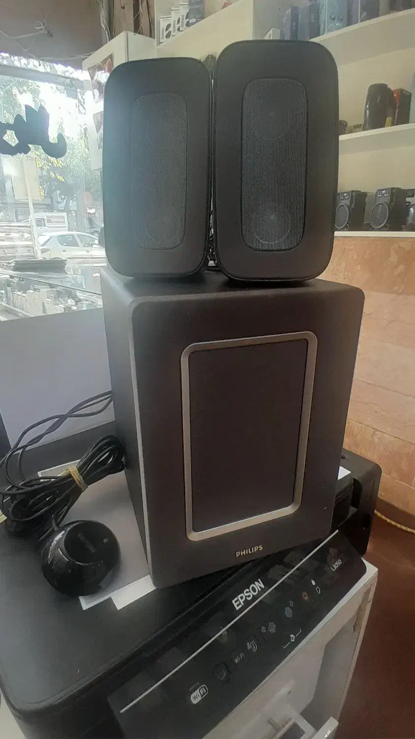 اسپیکر سه تیکه درحد|سیستم صوتی خانگی|مشهد, چهنو|دیوار
