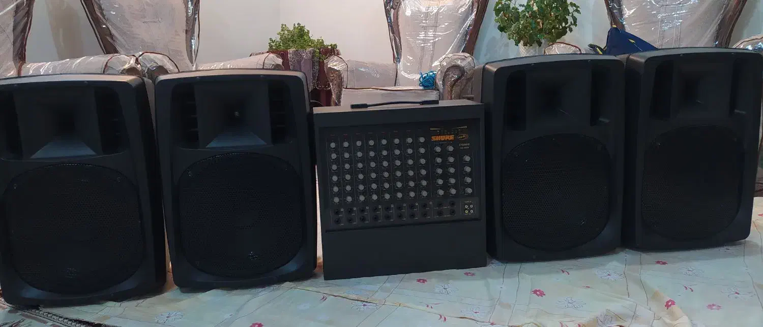 فروش اکو میکسر شور و باند ۱۲ اینچ باس|صوتی و تصویری|فریدونشهر, |دیوار