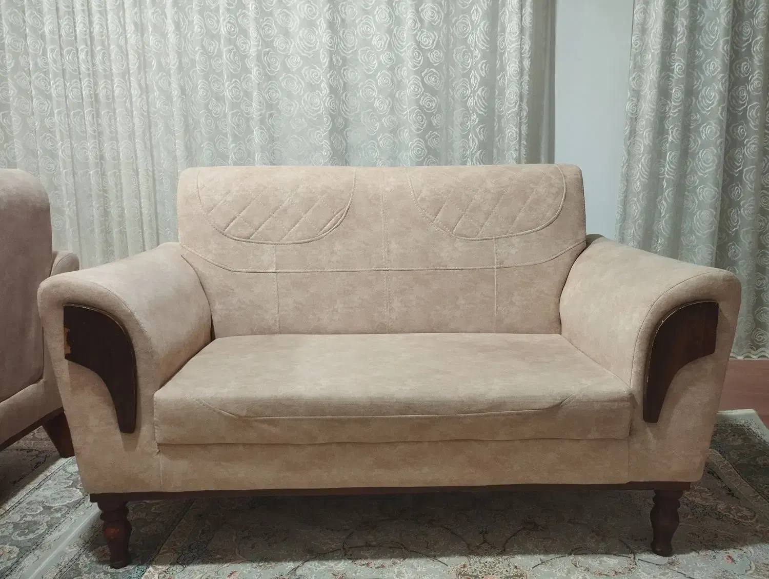 نیم ست مبل|مبلمان خانگی و میز عسلی|قم, قم نو|دیوار