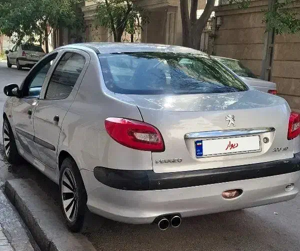 206 v8 tu5 مدل 89|خودرو سواری و وانت|مشهد, دانشجو|دیوار