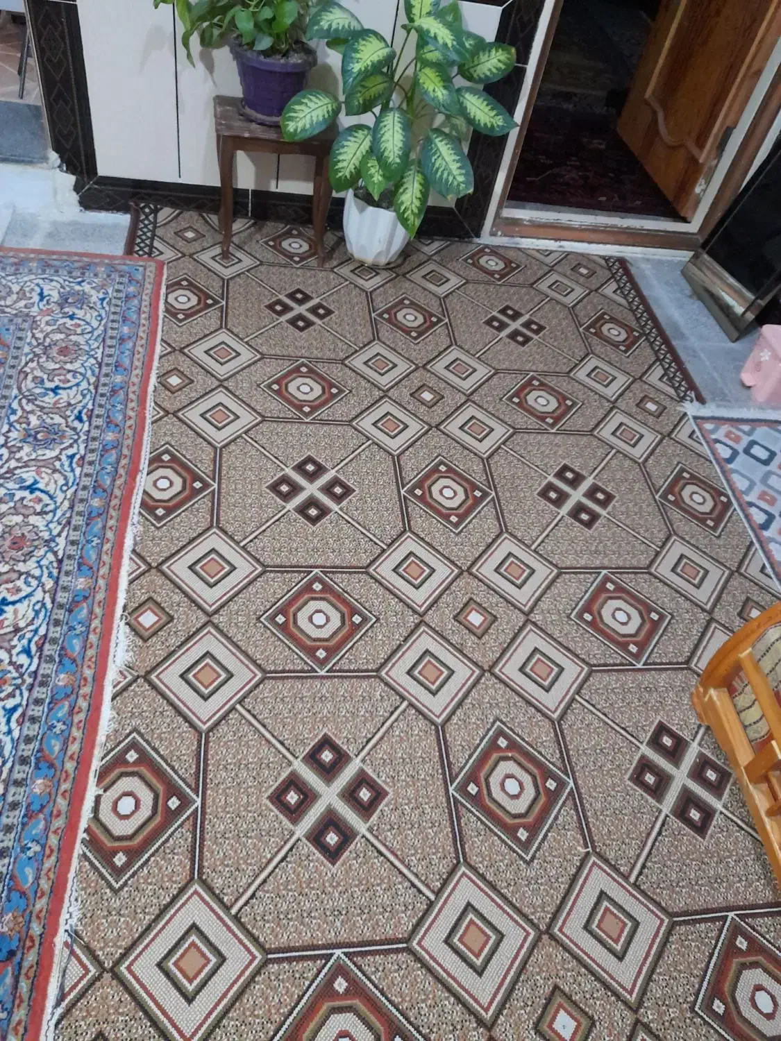 گلیم فرش|گلیم، جاجیم، گبه|خرمآباد, |دیوار