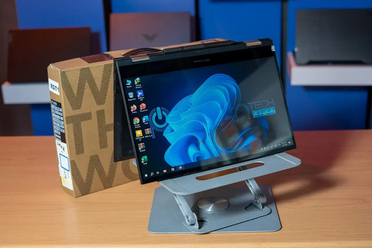 لپ تاپ تبلت لمسی ASUS با قلم اورجینال سبک و شیک|رایانه همراه|یزد, |دیوار