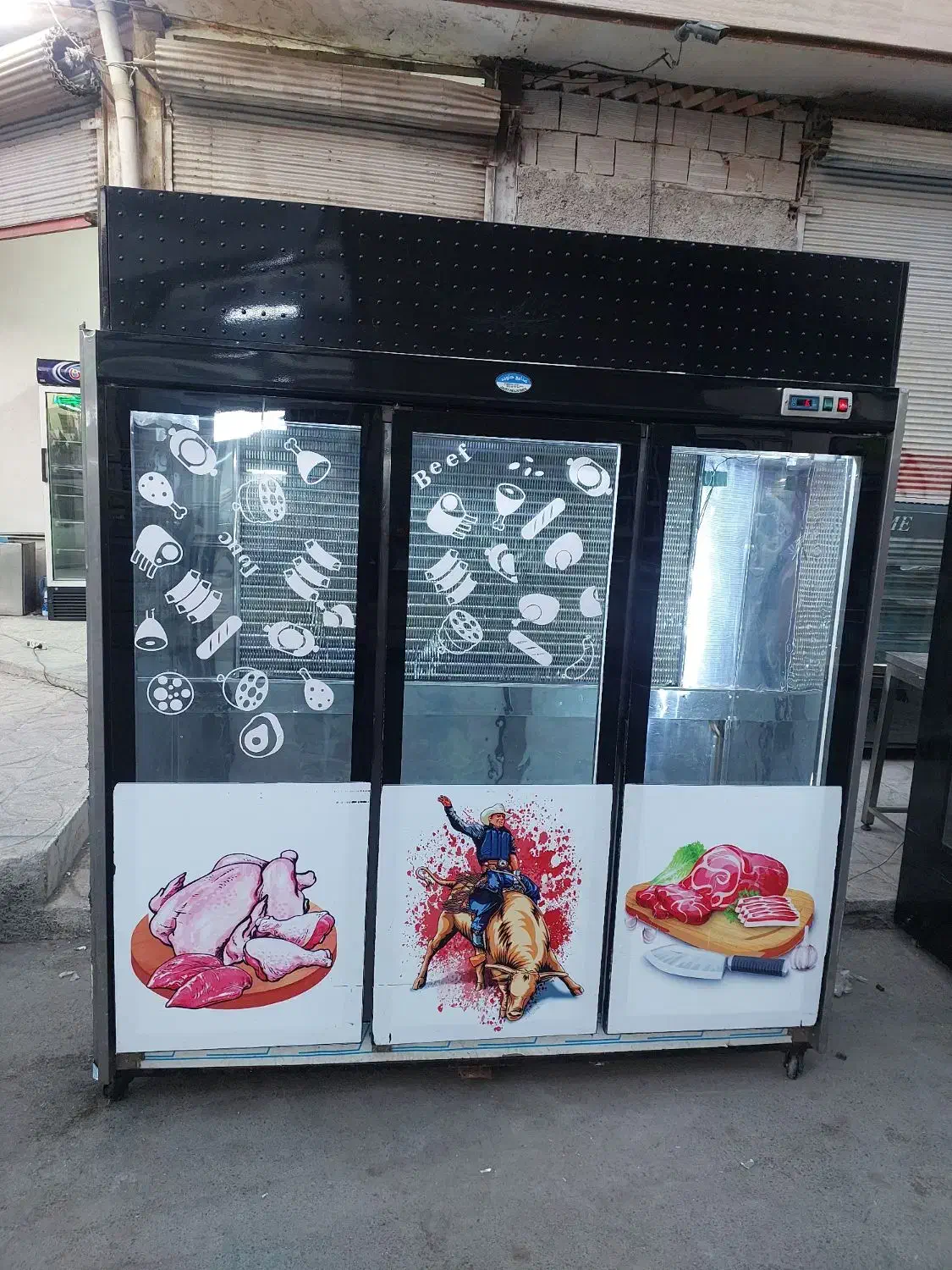 یخچال ایستاده قصابی لاشه خور ۲ متری در حد نو نو|فروشگاه و مغازه|تهران, تهرانسر شرقی|دیوار