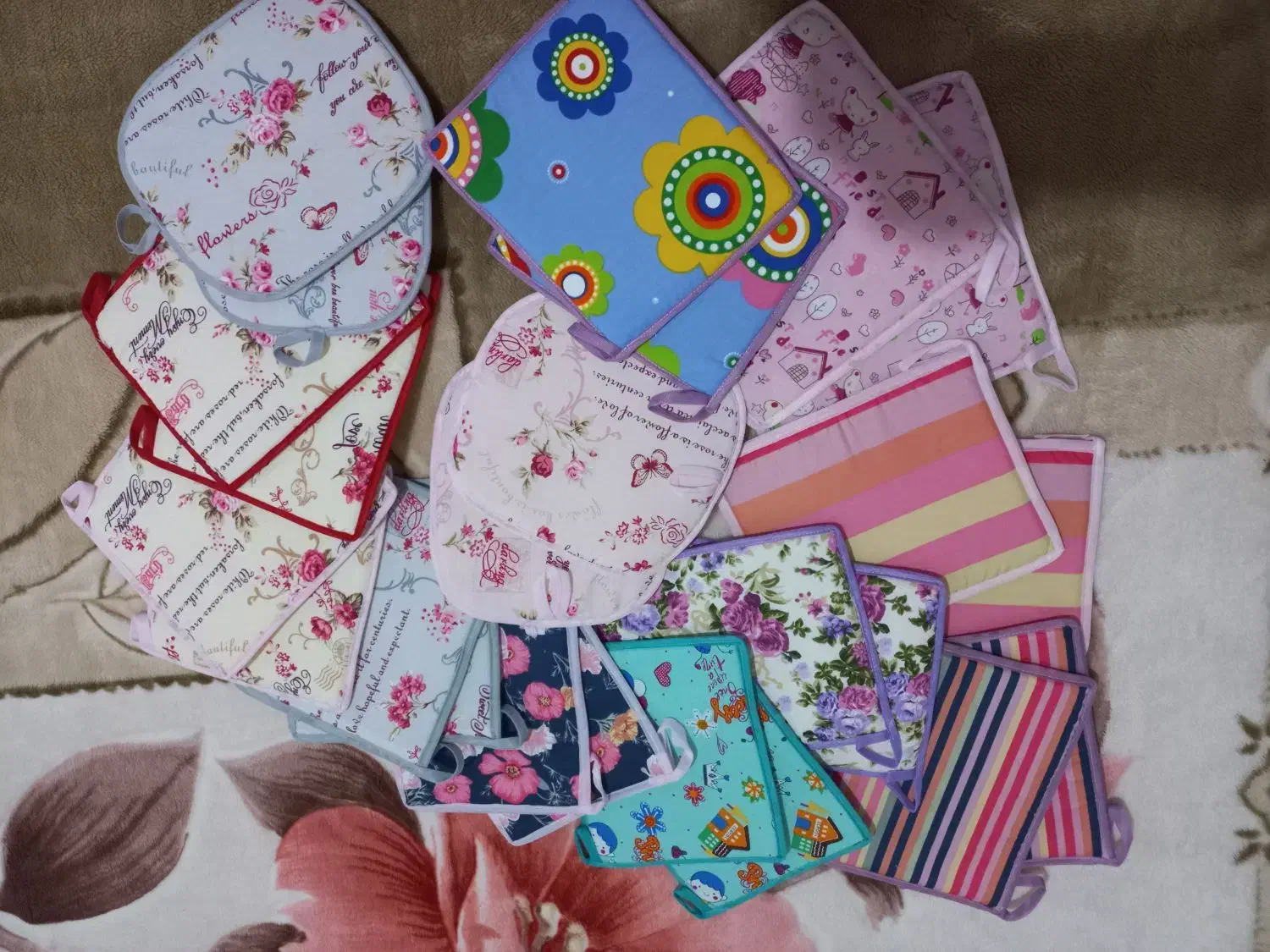 دستمال دستگیره قابلمه و دم کنی|سفره، حوله، دستمال آشپزخانه|خوی, |دیوار