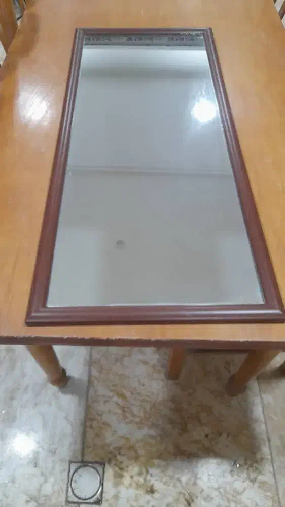 اینه قدی با قاب چوبی|آینه|کرمان, |دیوار