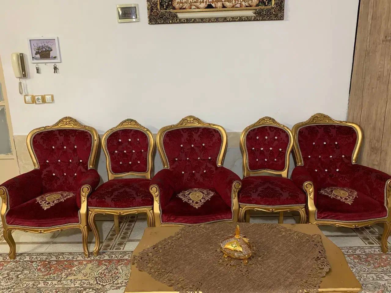 مبل|مبلمان خانگی و میز عسلی|شیروان (خراسان), |دیوار