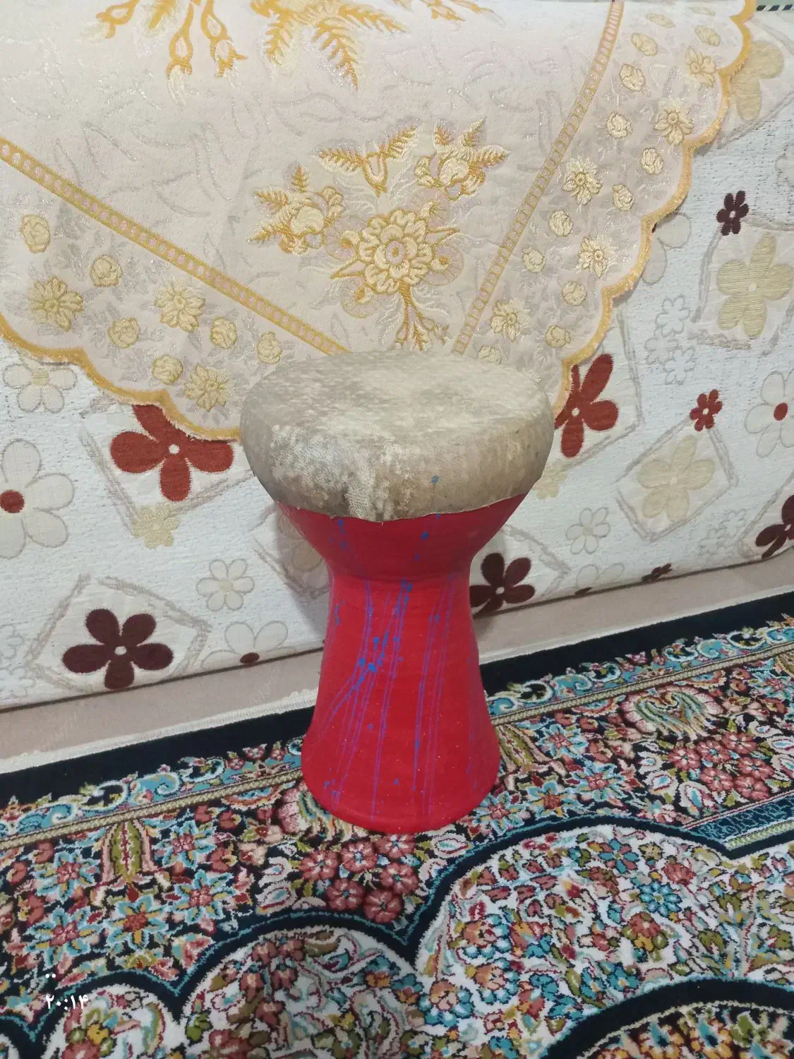 تمبک|سازهای سنتی|خرم‌آباد, |دیوار