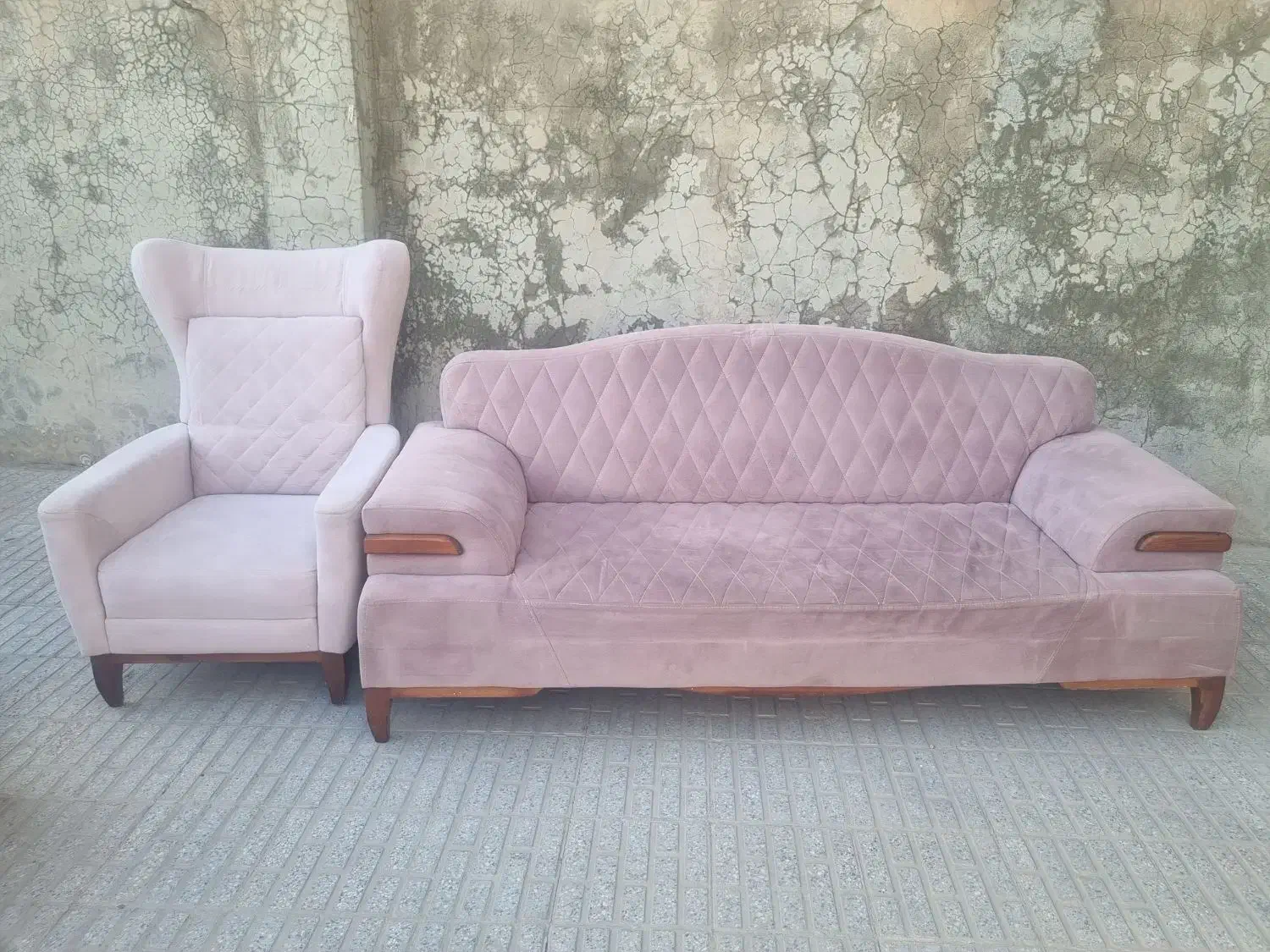 فروش مبل ۷ نفره|مبلمان خانگی و میز عسلی|ایوان, |دیوار