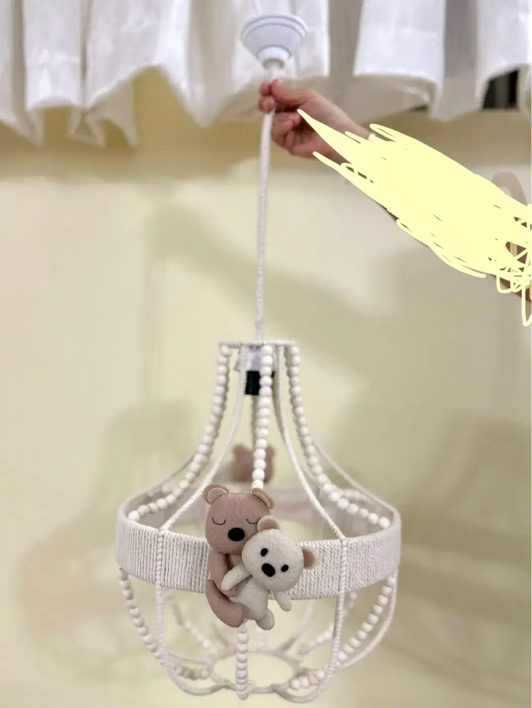 لوستر اتاق کودک نو|لوستر و چراغ آویز|قم, بلوار امین و ساحلی|دیوار