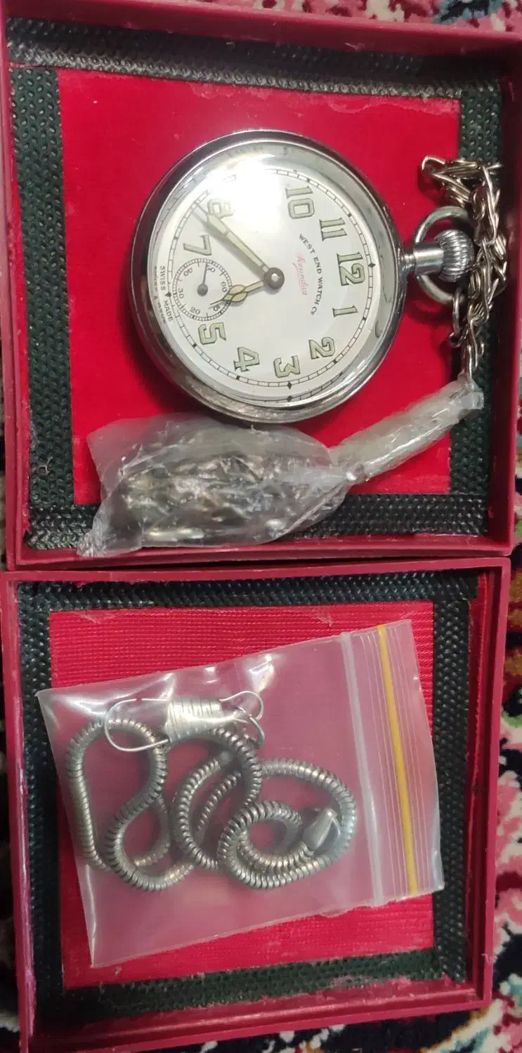 ساعت جیبی وستن واچ|کلکسیون اشیاء عتیقه|زاهدان, |دیوار