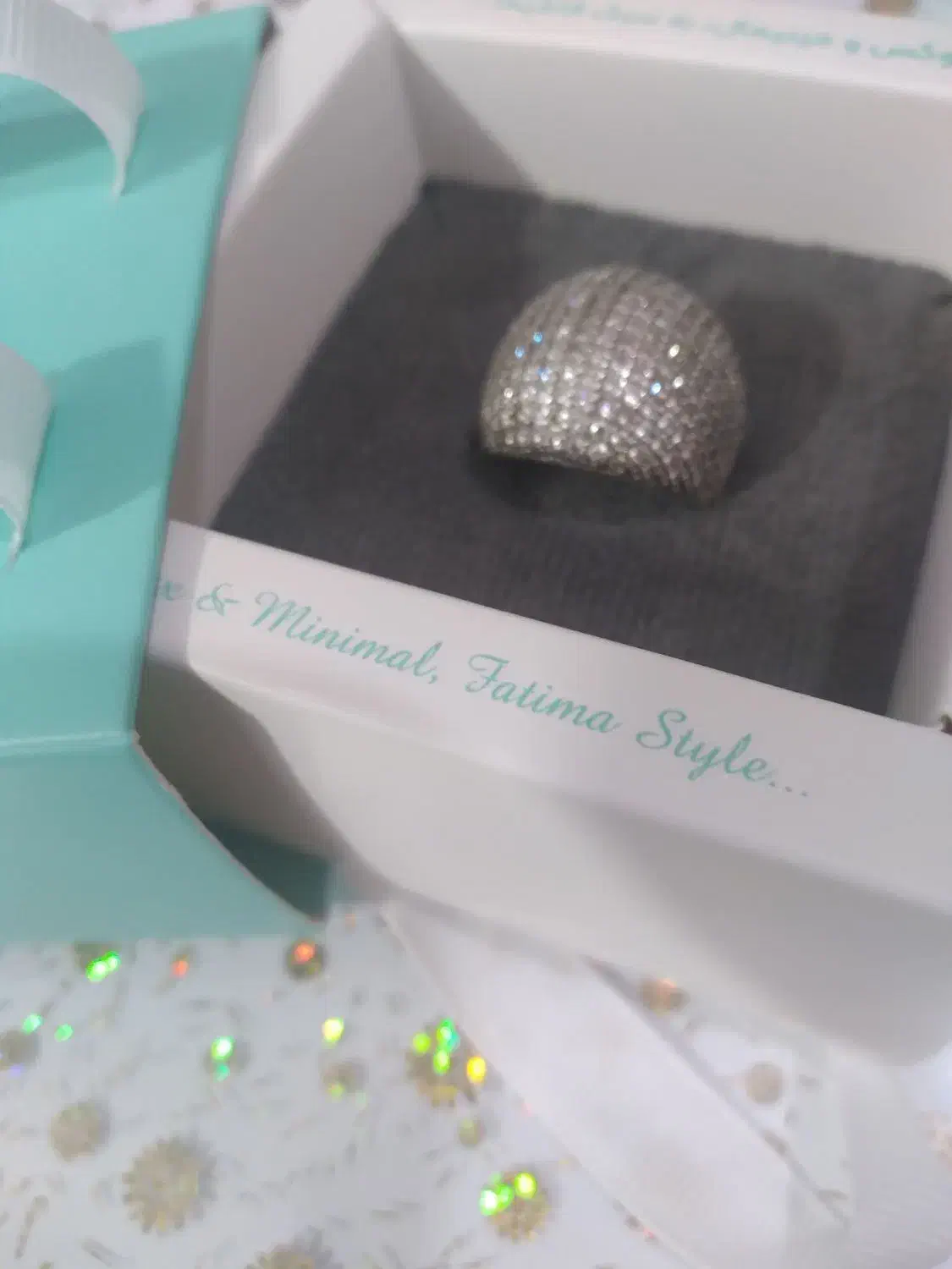 انگشتر نقره شیک|جواهرات|قم, شهر قائم|دیوار