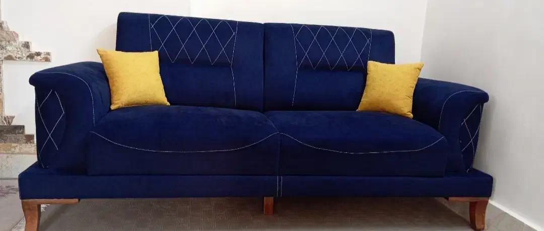 مبل نیم ست پنج نفره دو رنگ|مبلمان خانگی و میز عسلی|قم, پردیسان|دیوار