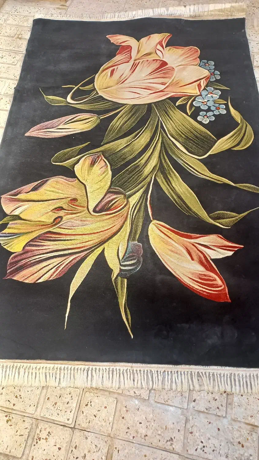 فرش یک ونیم در ۲متر|فرش|قزوین, |دیوار