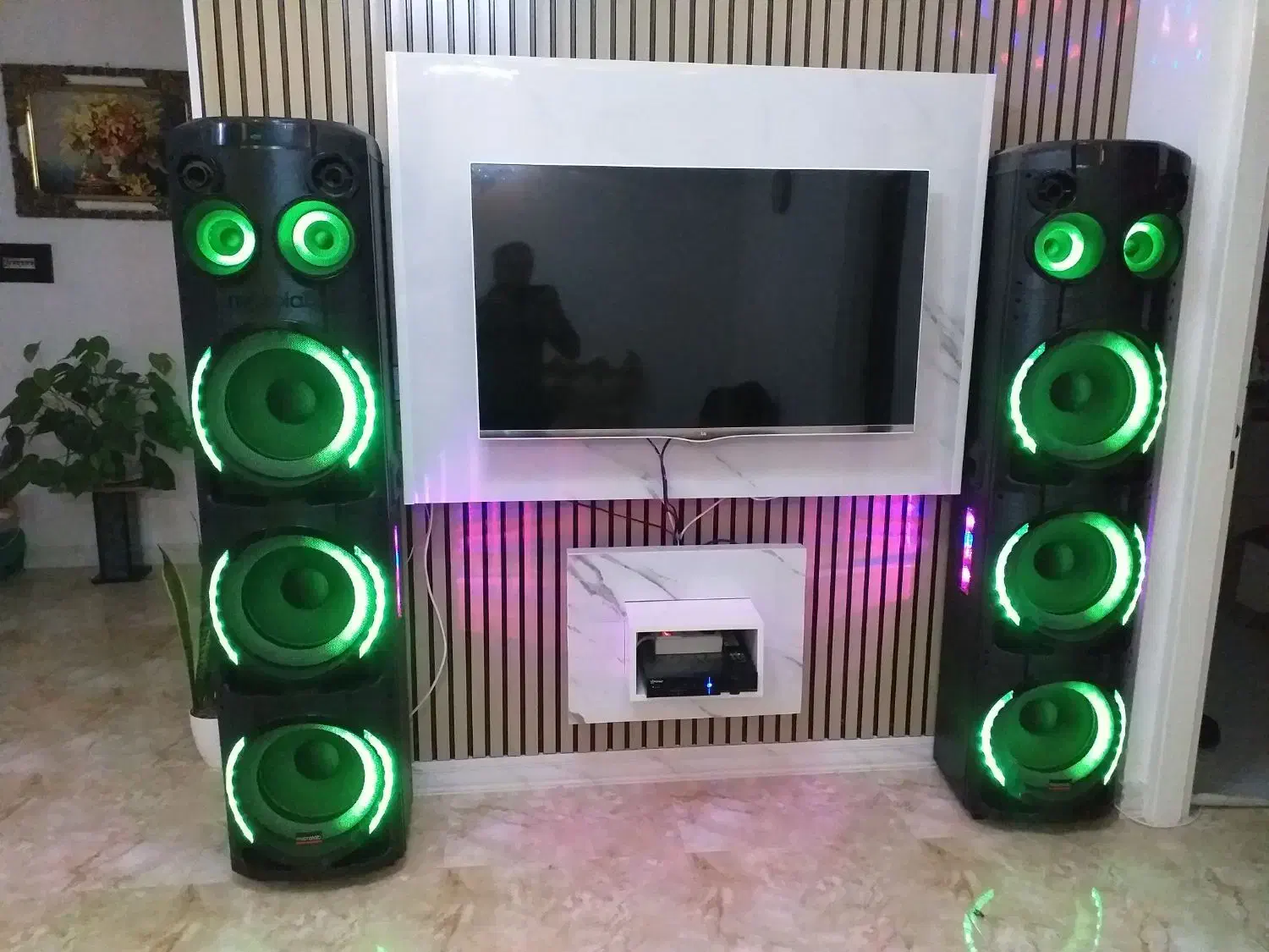 ۲باندبلندقدترین باقدرت صدانوگارانتی قیمت ۳۲ میلیون|سیستم صوتی خانگی|آبیک, |دیوار