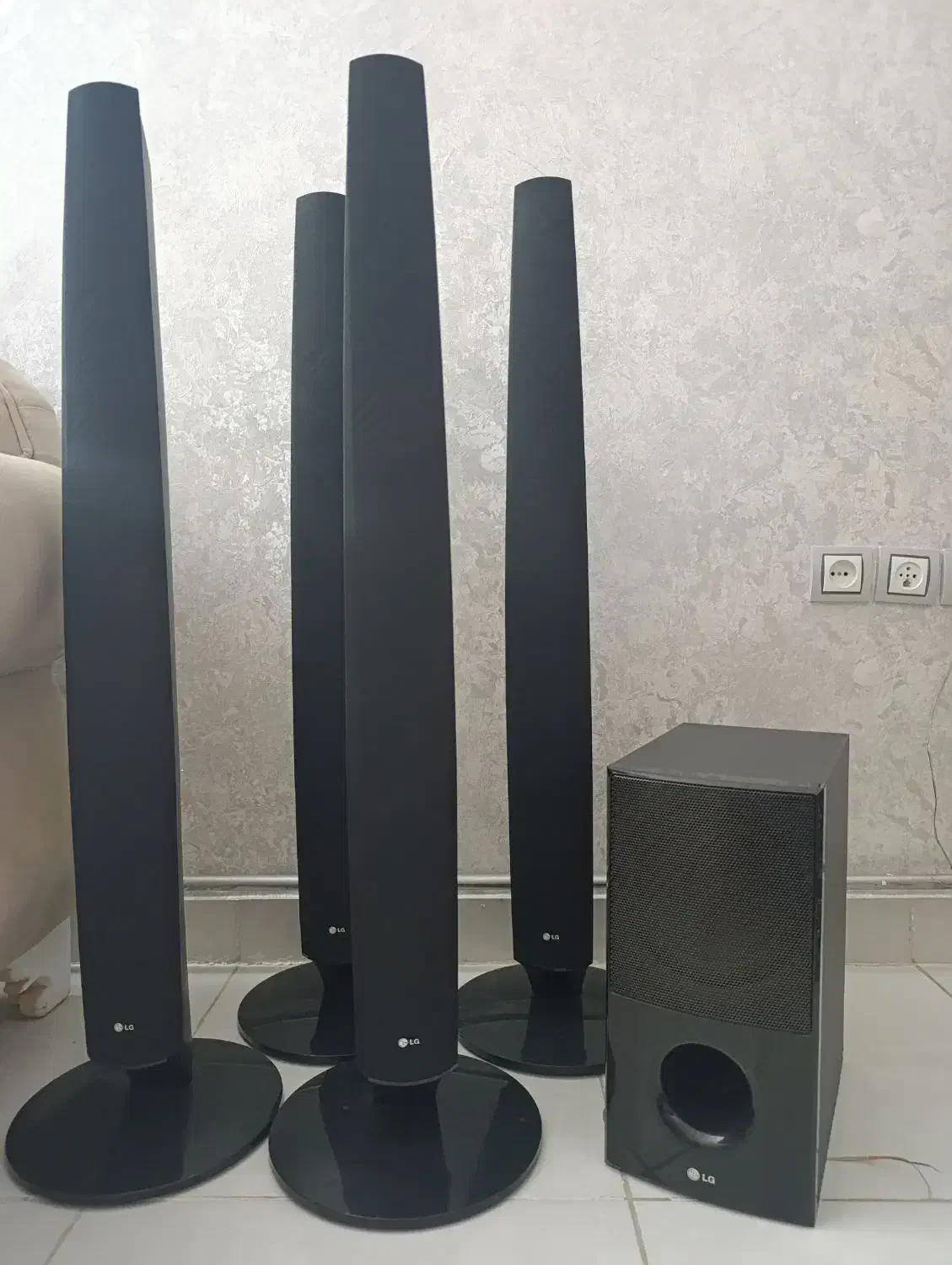 سیمای خانواده اصل ال‌جی|سیستم صوتی خانگی|ماکو, |دیوار