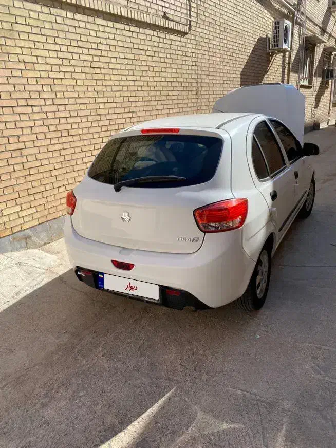 تیبا۲مدل۴۰۱سفید درحد صفر|خودرو سواری و وانت|دزفول, |دیوار