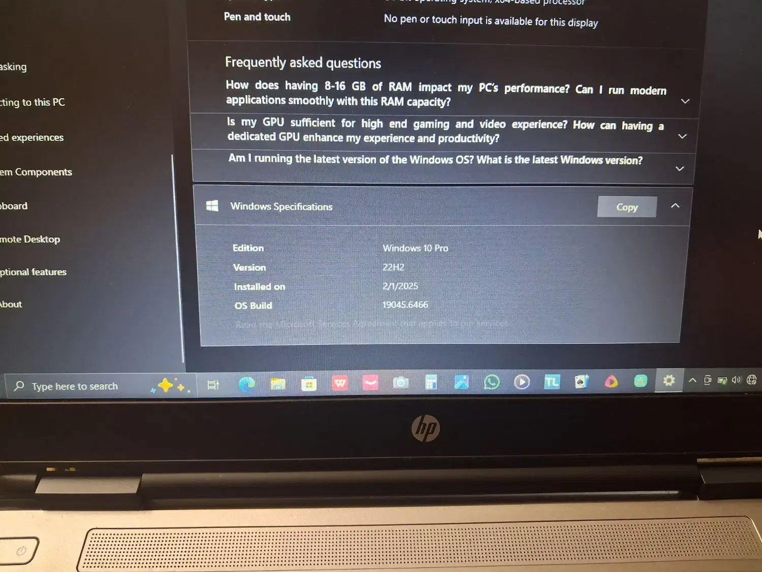 لب تاب hp|رایانه همراه|تهران, نعمت‌آباد|دیوار