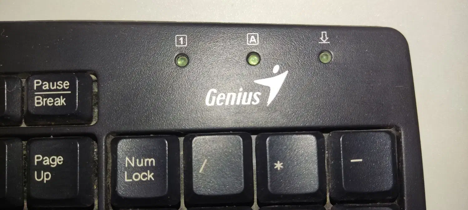 کیبورد سیم‌دار (Genius)|قطعات و لوازم جانبی رایانه|سنندج, |دیوار