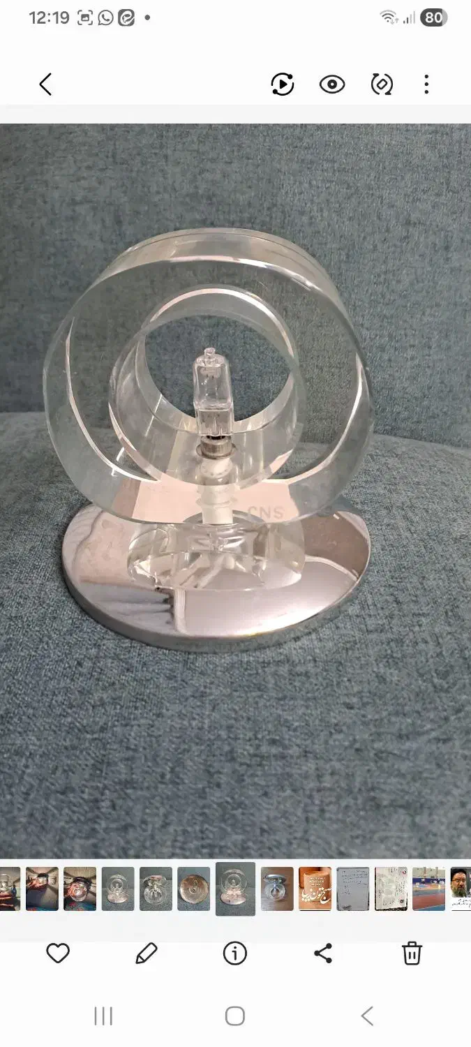 دیوارکوب کریستالی جدید|لوستر و چراغ آویز|اصفهان, چرخاب|دیوار