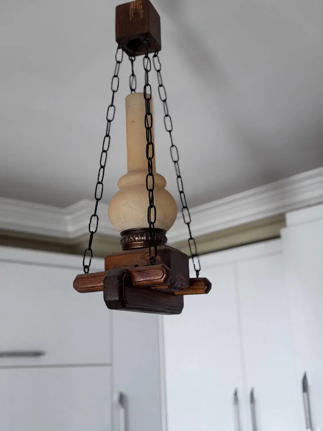 لوستر پذیرایی و اشپزخانه|لوستر و چراغ آویز|مشهد, تربیت (صدف)|دیوار