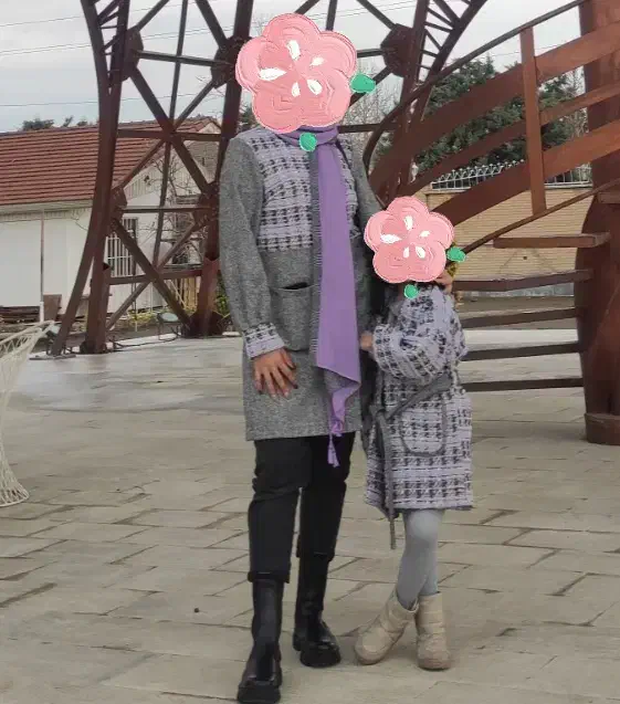 ست مادر و دختر شنل بافت|لباس|تهران, تهرانسر مرکزی|دیوار