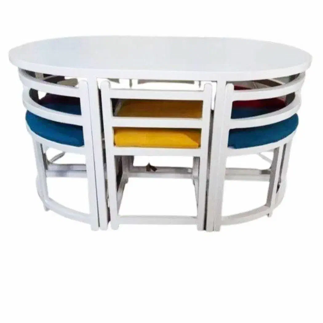 میز ناهار خوری گرد چوبی|میز و صندلی غذاخوری|اصفهان, کساره|دیوار