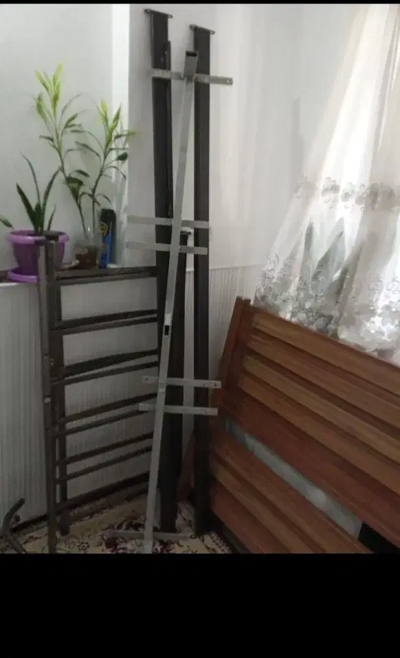 تخت یکنفره 2در90 دست دو بدون تشک  با کفی درجه یک|تخت و سرویس خواب|ساوه, |دیوار