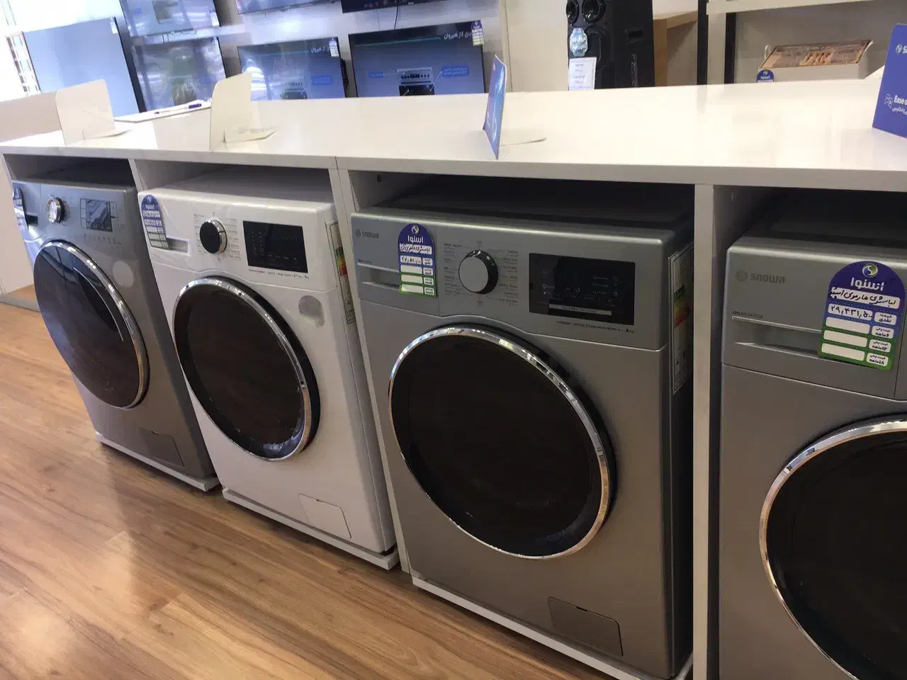 لباسشویی اسنوا خرید بدون کارمزد و سود|ماشین لباسشویی و خشککن لباس|شاهینشهر, فردوسی|دیوار