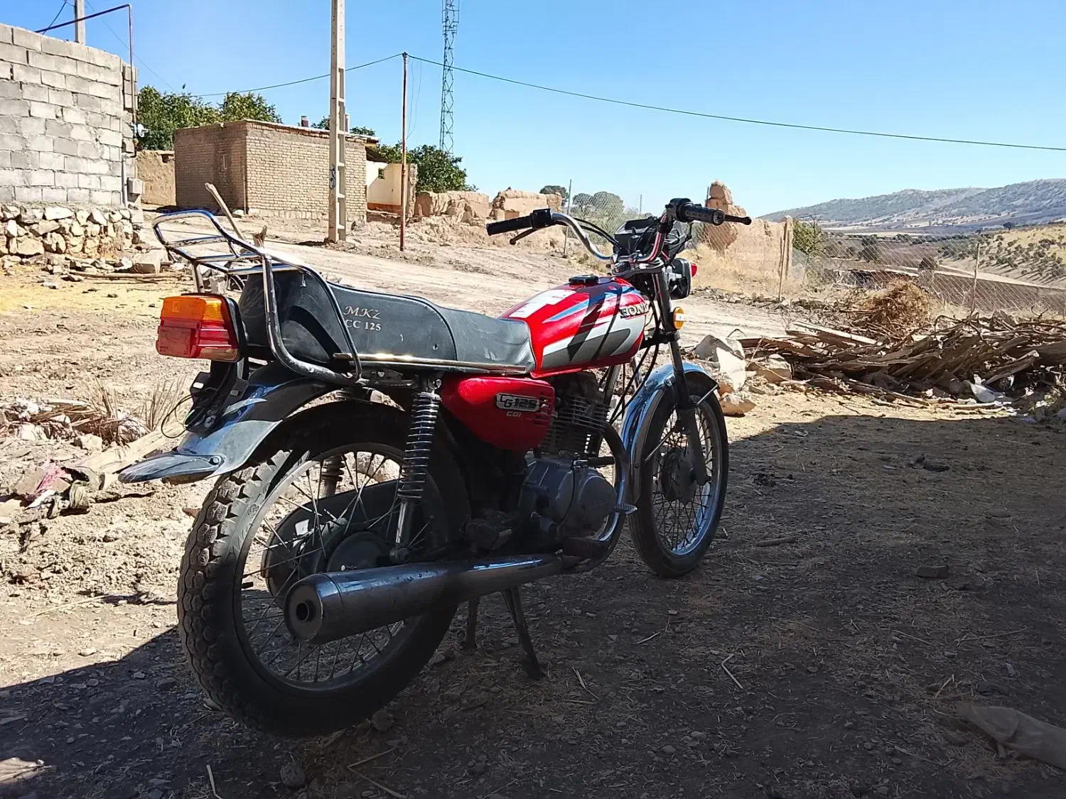 موتور 125نامی مزایده|موتورسیکلت|کرمانشاه, |دیوار