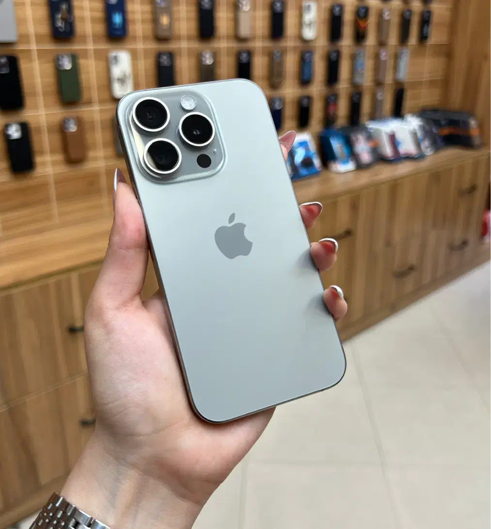 15 pro اپل ۱۵ پرو ۲۵۶ گیگ سالم+ضمانت کتبی|موبایل|مشهد, عامل|دیوار